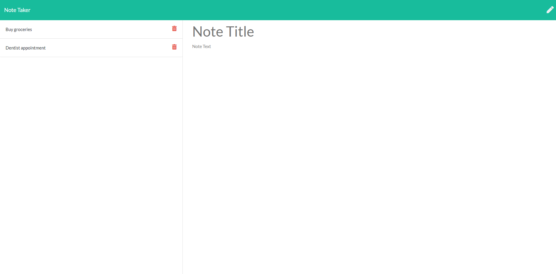 note taker app